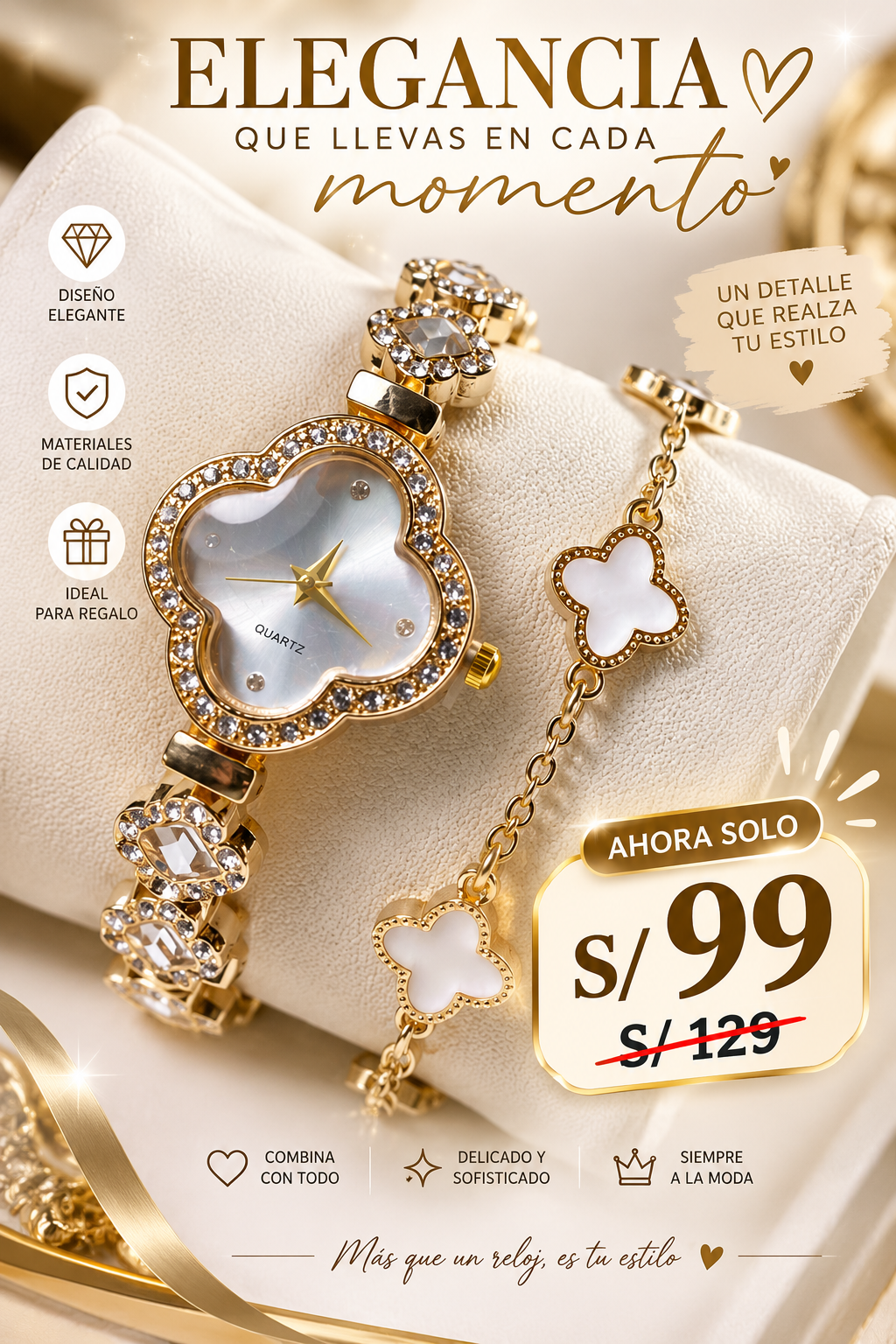 ⌚✨ELEGANCIA QUE LLEVAS EN CADA MOMENTO 💎